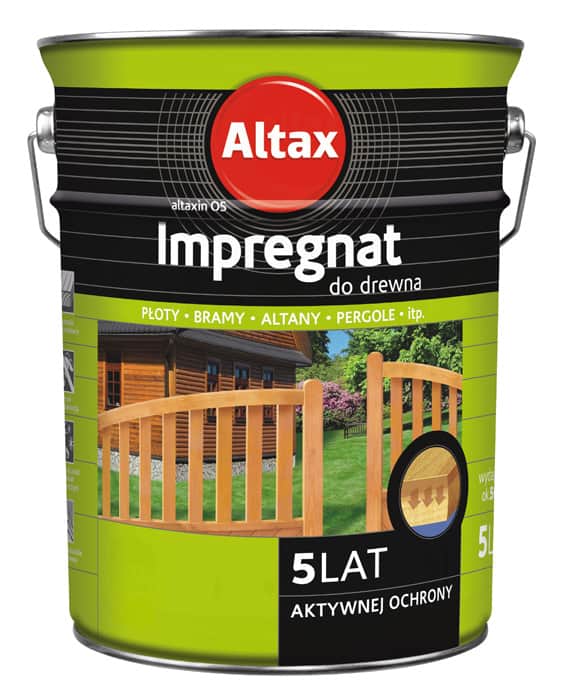 Altax impregnat do drewna 5L dąb-0