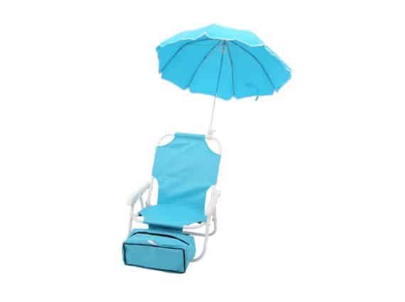 Leżak z parasolką dla dzieci 48022-0