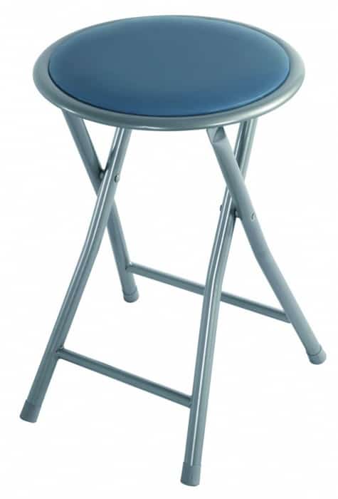 DAJAR - Taboret ,stołek składany - szary-0