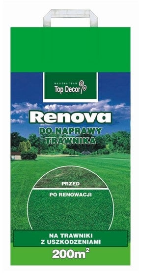TOP DECOR - TRAWA RENOVA - DO RENOWACJI TRAWNIKA - WOREK 5KG-0