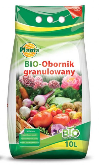 PLANTA - OBORNIK GRANULOWANY BIO - 10L-0